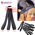 Custom frontal slayer head bands elastic melt bands for wigs edge slayers lace holder head wrap hair accessories